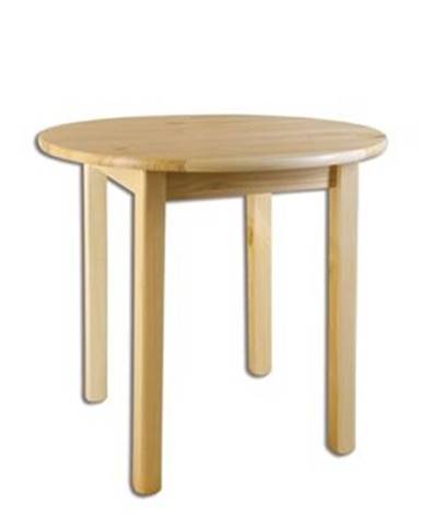 Drewmax Stôl - masív ST105 | 90cm borovica