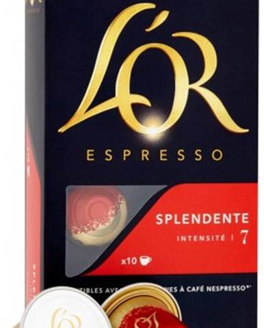 Kapsule L'OR Espresso Splendente, 10 ks