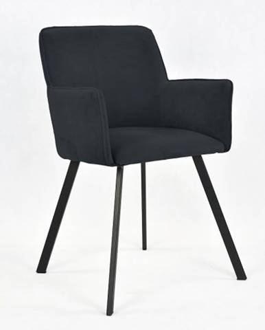 Jedálenská stolička Vian čierna