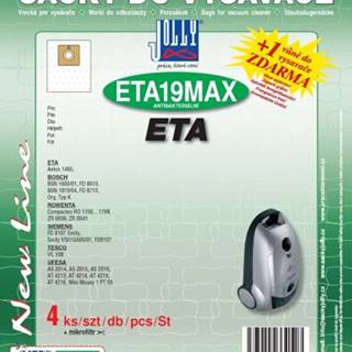 Vrecká do vysávača Eta ETA 19 MAX, 8ks