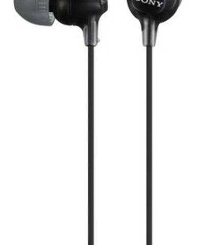 Slúchadlá do uší Sony MDR-EX15LP, čierne