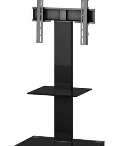 Stolík pre TV Sonorous PL 2515 B-HBLK, max. 50"a 50kg, čierny