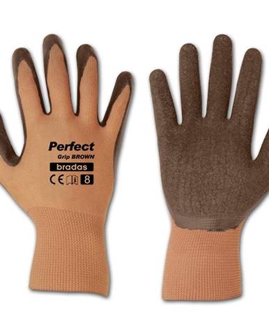 Ochranné rukavice Perfect hnedý