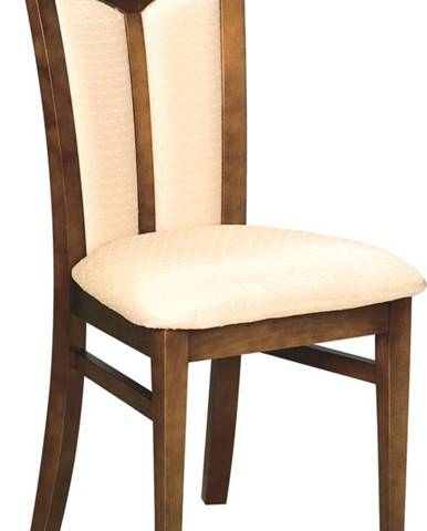 Krzeslo W-04 rustikálna jedálenská stolička nový orech