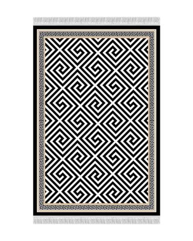 Motive koberec 80x200 cm čierna