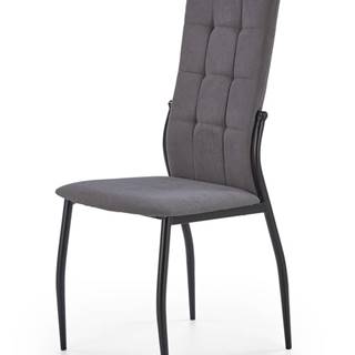 K334 jedálenská stolička sivá