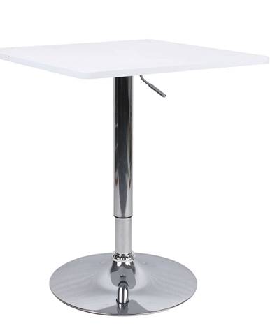Florian 2 New barový stôl s nastaviteľnou výškou biela