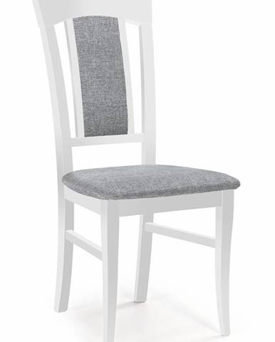 Konrad jedálenská stolička biela