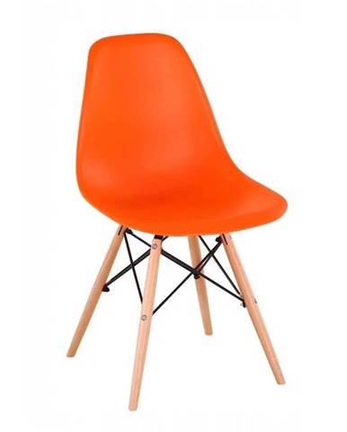 Cinkla 3 New jedálenská stolička oranžová