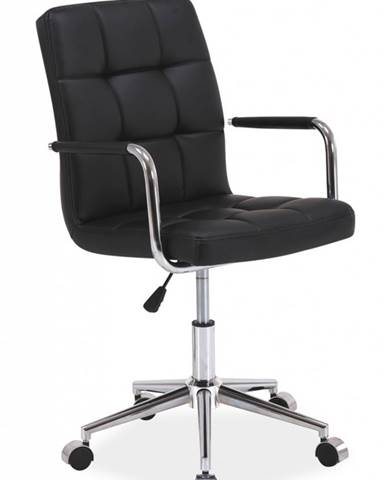 Q-022 kancelárska stolička čierna