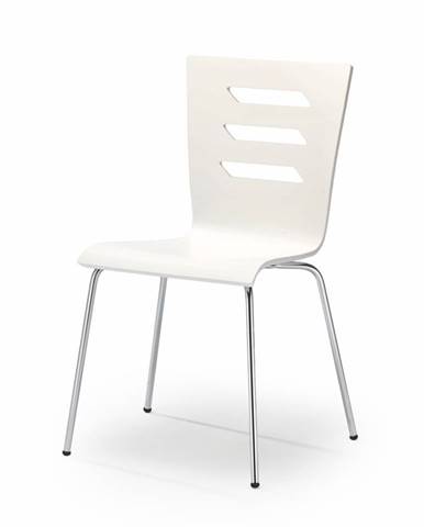 K155 jedálenská stolička biela