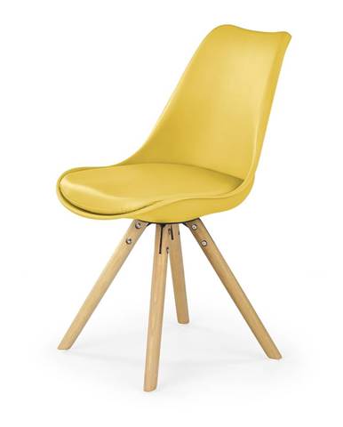 Jedálenská stolička K201 - žltá