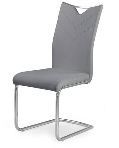 K224 jedálenská stolička sivá