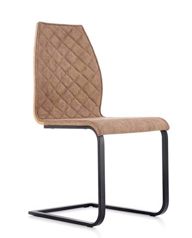 K265 jedálenská stolička hnedá