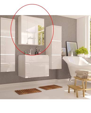 Mason WH 14 kúpeľňová skrinka na stenu so zrkadlom biela