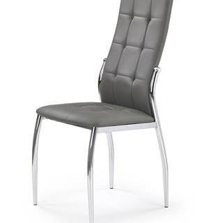 K209 jedálenská stolička sivá
