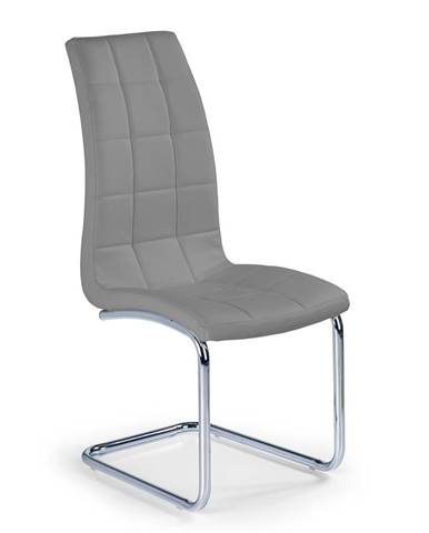 K147 jedálenská stolička sivá