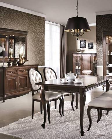 Verona rustikálna jedáleň hnedá