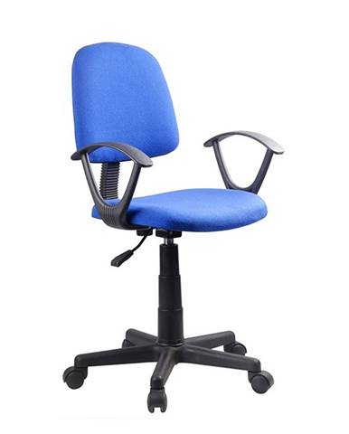 Tamson kancelárska stolička s podrúčkami modrá