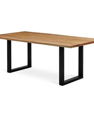 Jedálenský stôl VANCOUVER dub/čierna