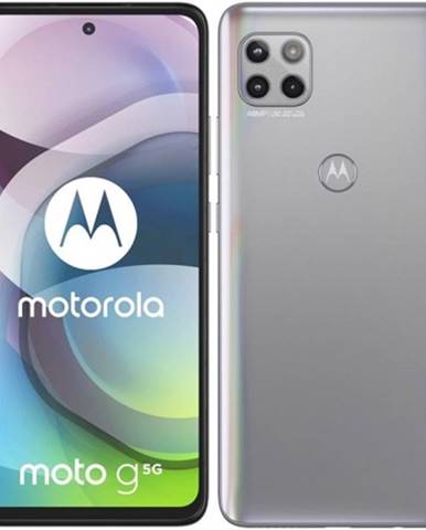 Mobilný telefón Motorola G 5G 6 GB/128 GB, strieborný