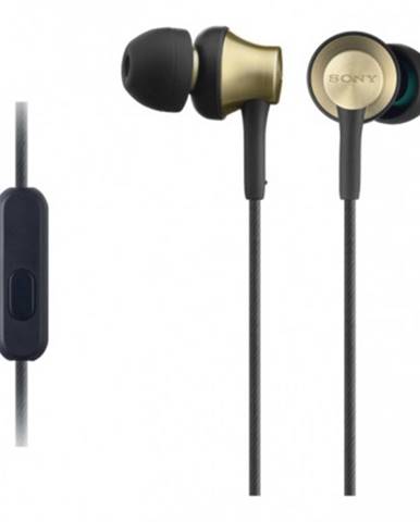 Slúchadlá do uší Sony MDR-EX650APT, čierno-zlaté