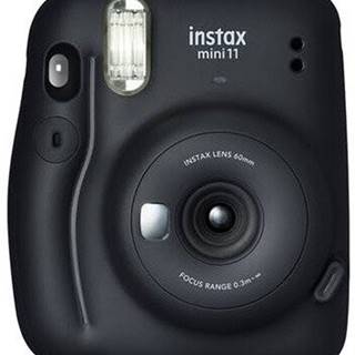 Fotoaparát Fujifilm Instax Mini 11, čierna + fotopapier 10ks