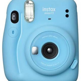 Fotoaparát Fujifilm Instax Mini 11, modrá + fotopapier 10ks