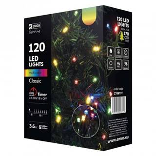 Vianočné osvetlenie Emos ZY0813T, farebné, 12 m