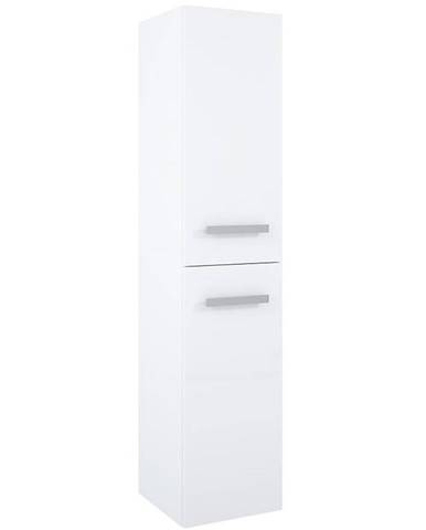 Vysoká skrinka do kúpeľne Perla 35 2D white
