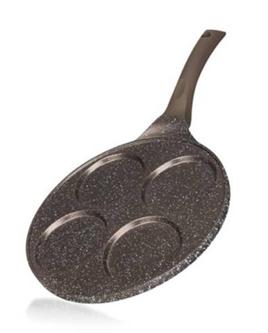 Banquet Pánev na 4 lívance s nepřilnavým povrchem Granite Dark Brown 26 cm