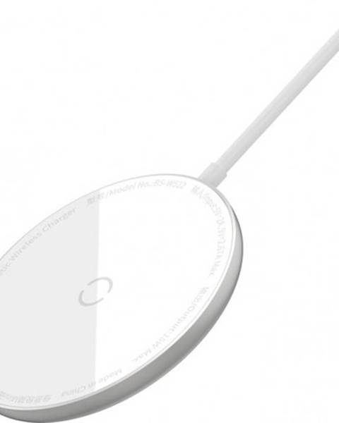 Apple Magnetická nabíjačka na iPhone 12 series SM Baseus, 15 W, biela