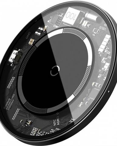 Magnetická nabíjačka na iPhone 12 series, S Baseus, 15 W, biela