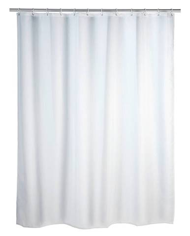 Prateľný sprchový záves Wenko White, 120 x 200 cm