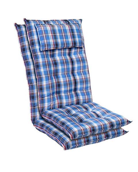 Blumfeldt Blumfeldt Sylt, čalúnená podložka, podložka na stoličku, podložka na vyššie polohovacie kreslo, vankúš, polyester, 50 × 120 × 9 cm