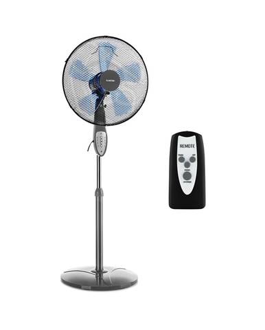 Klarstein Summerjam, stojanový ventilátor, 41 cm, 50 W, 3 stupne rýchlosti, diaľkový ovládač, šedý