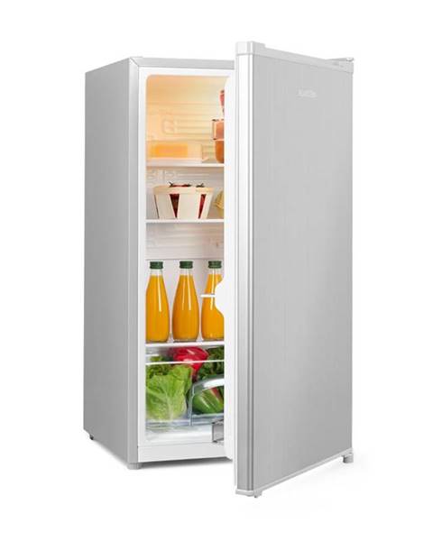 Klarstein Klarstein Hudson, chladnička, E, 88 litrov, priečinok na zeleninu, kompresia, strieborná