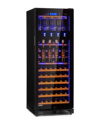 Klarstein First Class 84, chladnička na víno, 4 dispenser, 84 fliaš, 5-22°C, čierna