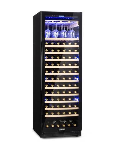 Klarstein Vinovilla Onyx Grande, veľkoobjemová vinotéka, 433 l, 165 fliaš, čierna Klarstein