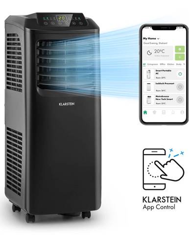 Klarstein Pure Blizzard Smart 7k, mobilná klimatizácia, 7000 BTU/2,1 kW, energetická trieda A, diaľkový ovládač