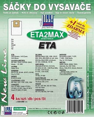 Vrecká do vysávača Eta MAXETA2, 4ks