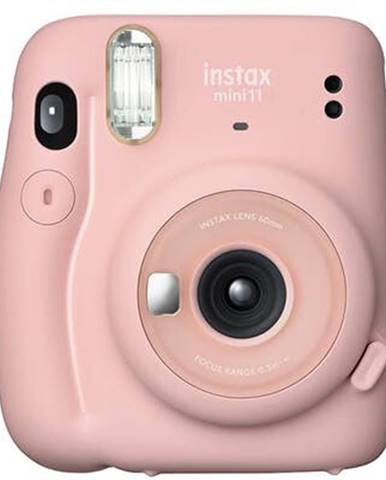 Fotoaparát Fujifilm Instax Mini 11, ružová + fotopapier 10ks