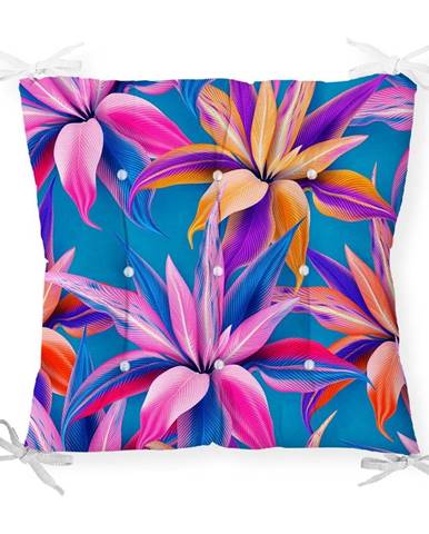 Sedák s prímesou bavlny Minimalist Cushion Covers Bright Flowers, 40 x 40 cm