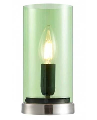 Stolná lampa Laik, zelené sklo