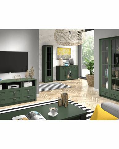 Provance obývacia izba zelená