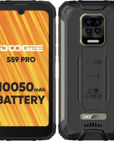 Odolný telefón Doogee S59 PRO 4 GB/128 GB, čierny