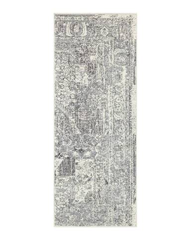 Sivo-krémový behúň Hanse Home Celebration Plume, 80 x 250 cm