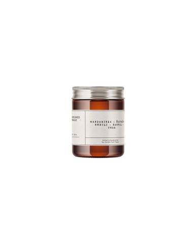 Sviečka zo sójového vosku s vôňou mandarínky a šafránu Perfumed Prague, doba horenia 40 h Perfumed Prague
