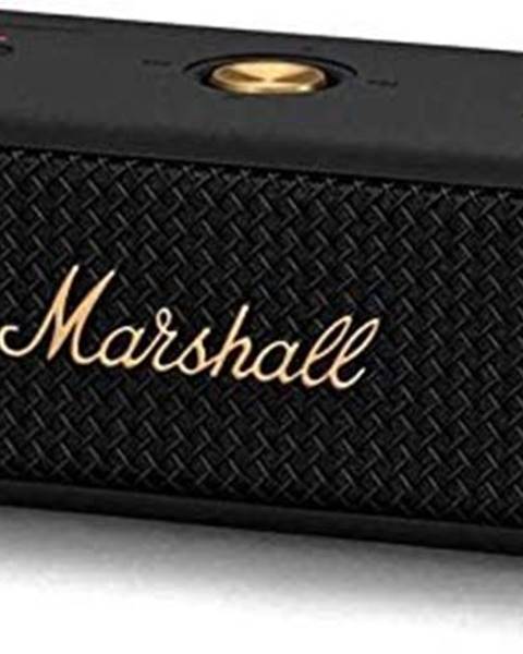 Marshall Bluetooth reproduktor Marshall Emberton Black & Brass.