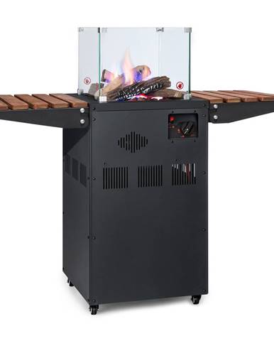 Blumfeldt Flagranti Plus, plynový ohrievač, 8 kW, bočné stolíky, nehrdzavejúca oceľ